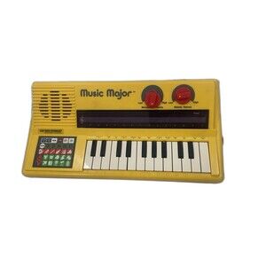 Rare VTG VTech Music Major Musical Learning 80s Toy As-Is For Parts Restore